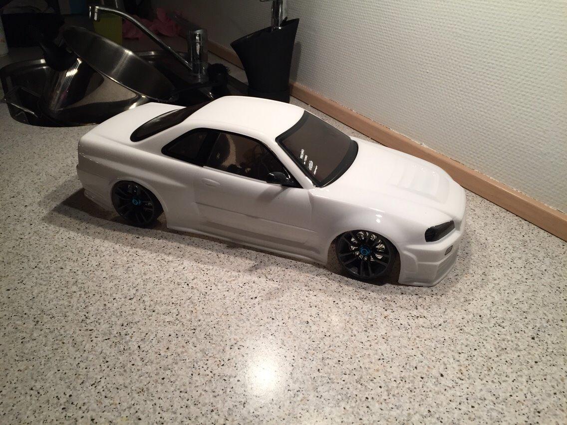 Bil Tamiya TB-03 VDS  lavet om til rwd billede 24