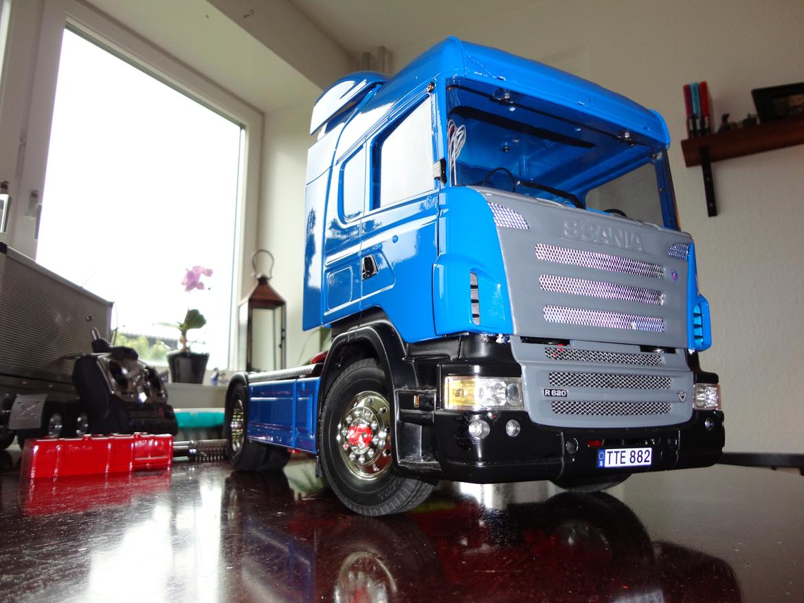 Lastbiler Tamiya Scania 620R billede 1