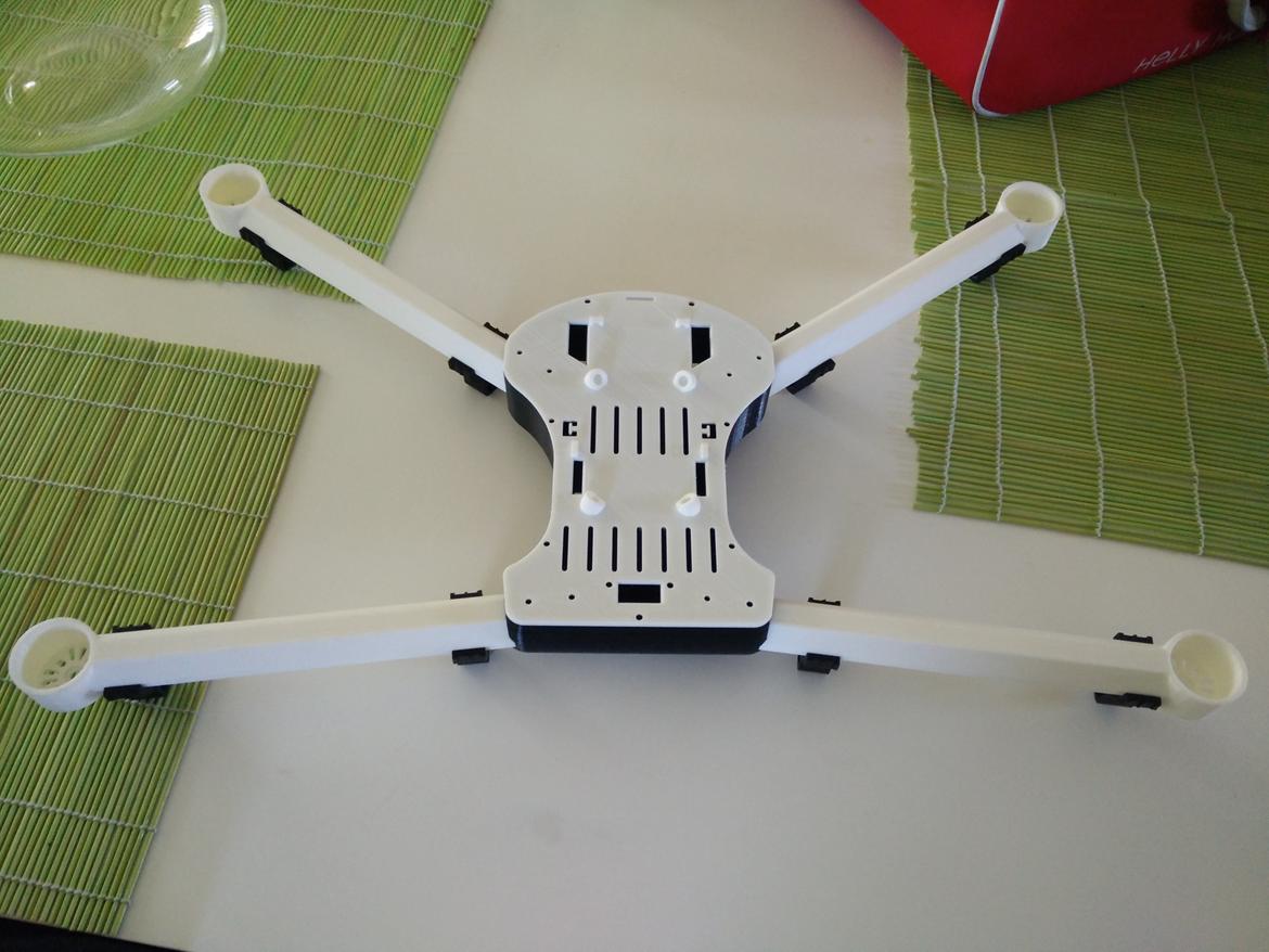Multirotor Custom/3D-printede billede 2