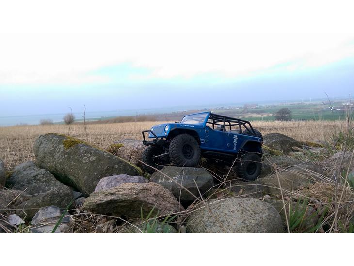 Bil AXIAL SCX10 JeeP Wrangler Unlimited Rubicon KIT billede 0