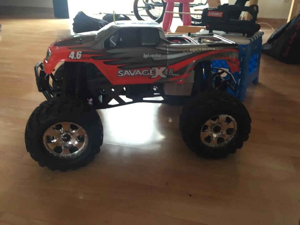 Off-Roader Hpi Savage x 4.6 Big Block billede 2