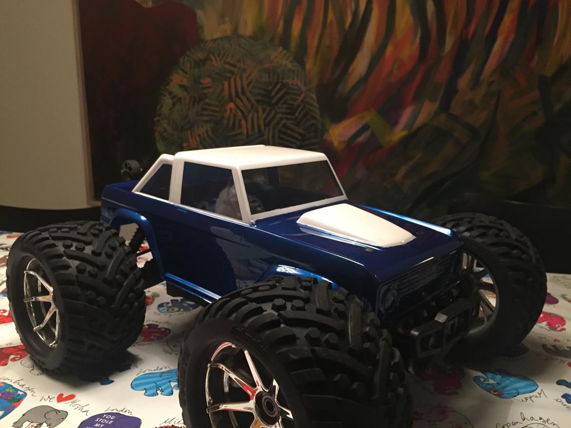 Bil Thunder Tiger mt4 g3 - Ny Bronco hat billede 1