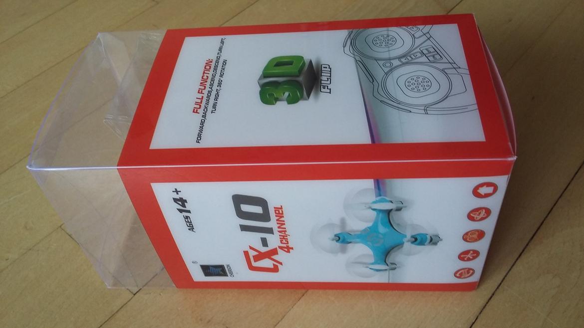 Helikopter Cheerson CX-10  (Solgt) billede 5