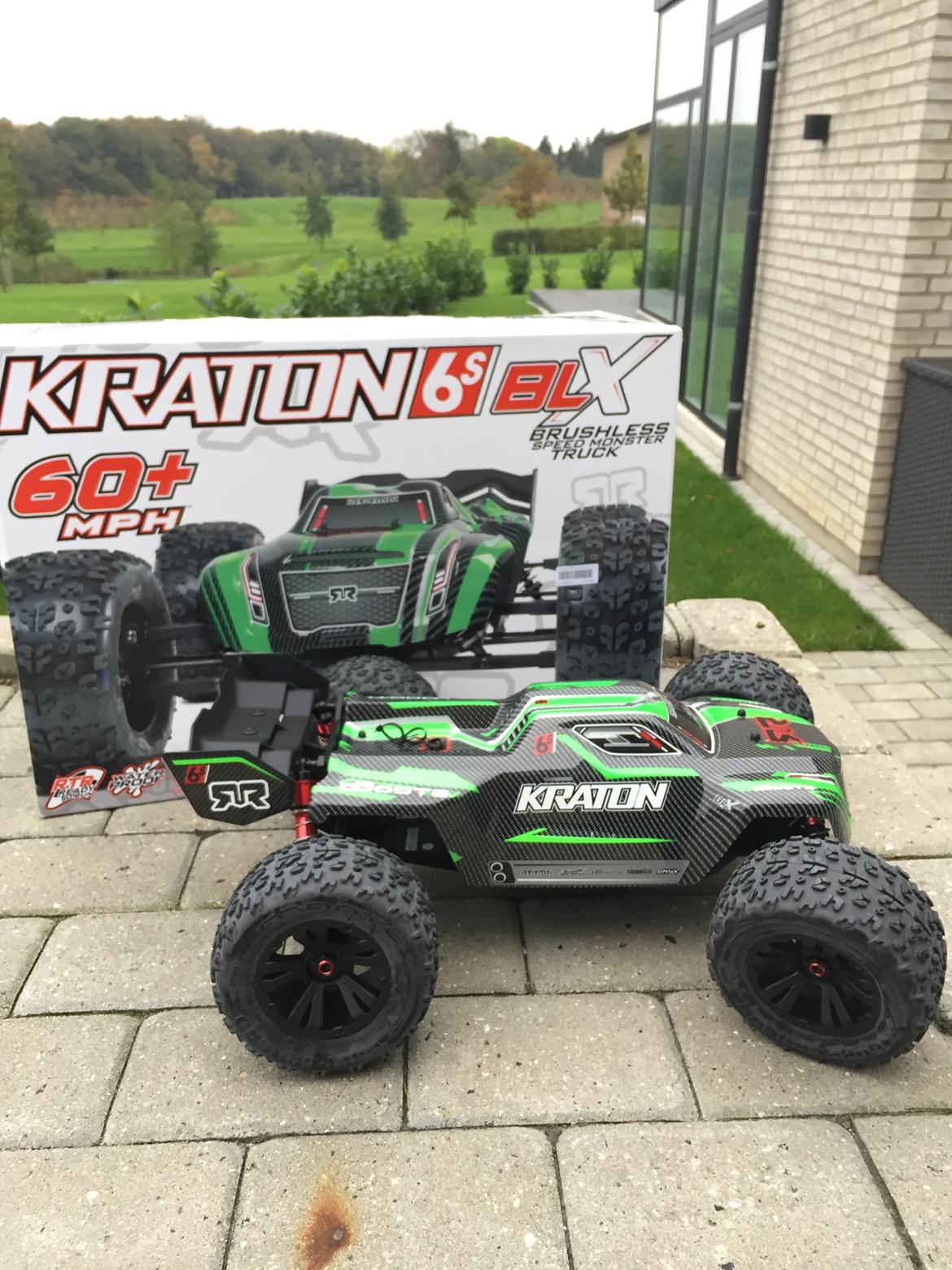 Off-Roader Arrma Kraton 6S 4WD BLX Monster Truggy SOLGT billede 1