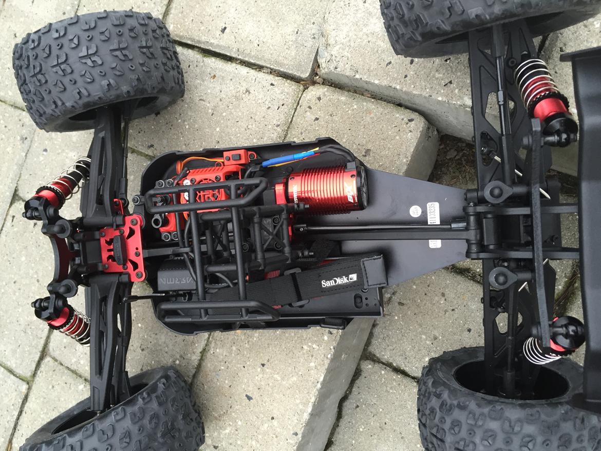 Off-Roader Arrma Kraton 6S 4WD BLX Monster Truggy SOLGT billede 5