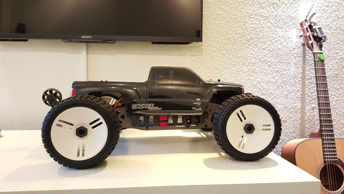 Off-Roader HPI Savage Flux XL - Onroad setup. Lav og med gode klistrede sutter billede 13