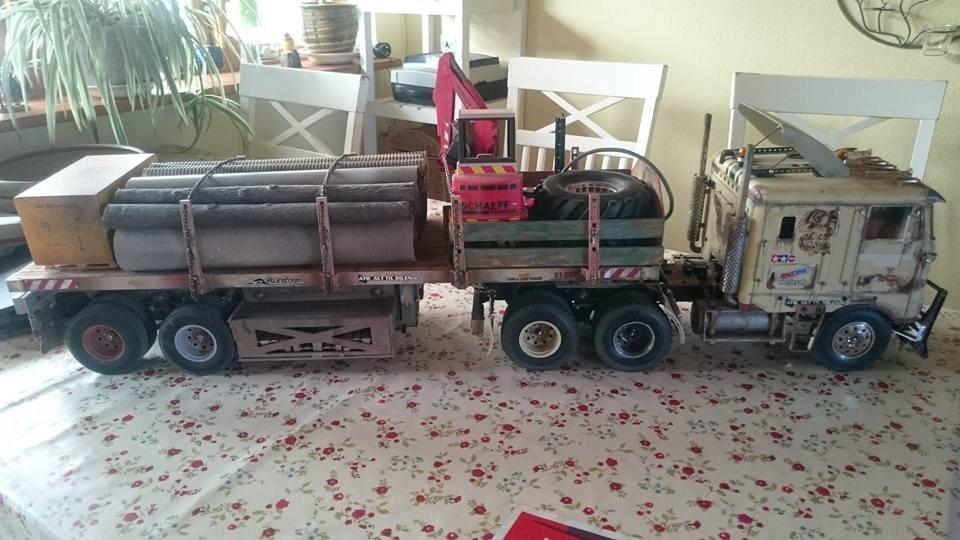 Lastbiler Tamiya Globe Liner billede 20