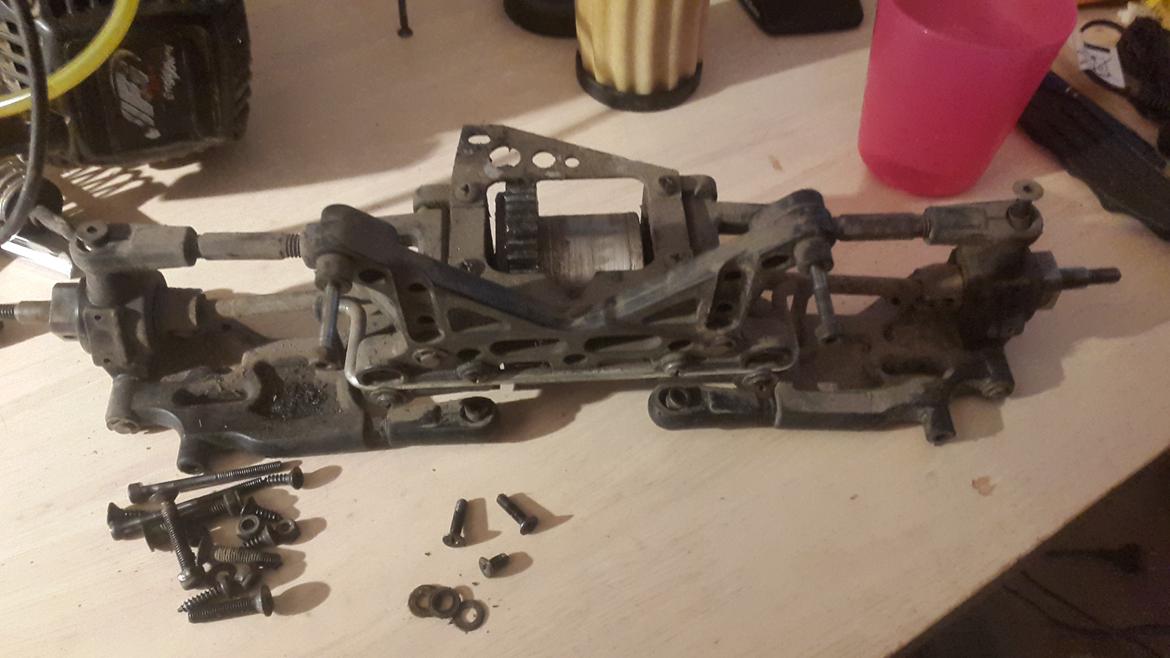 Off-Roader FG MONSTER HUMMER benzin billede 12