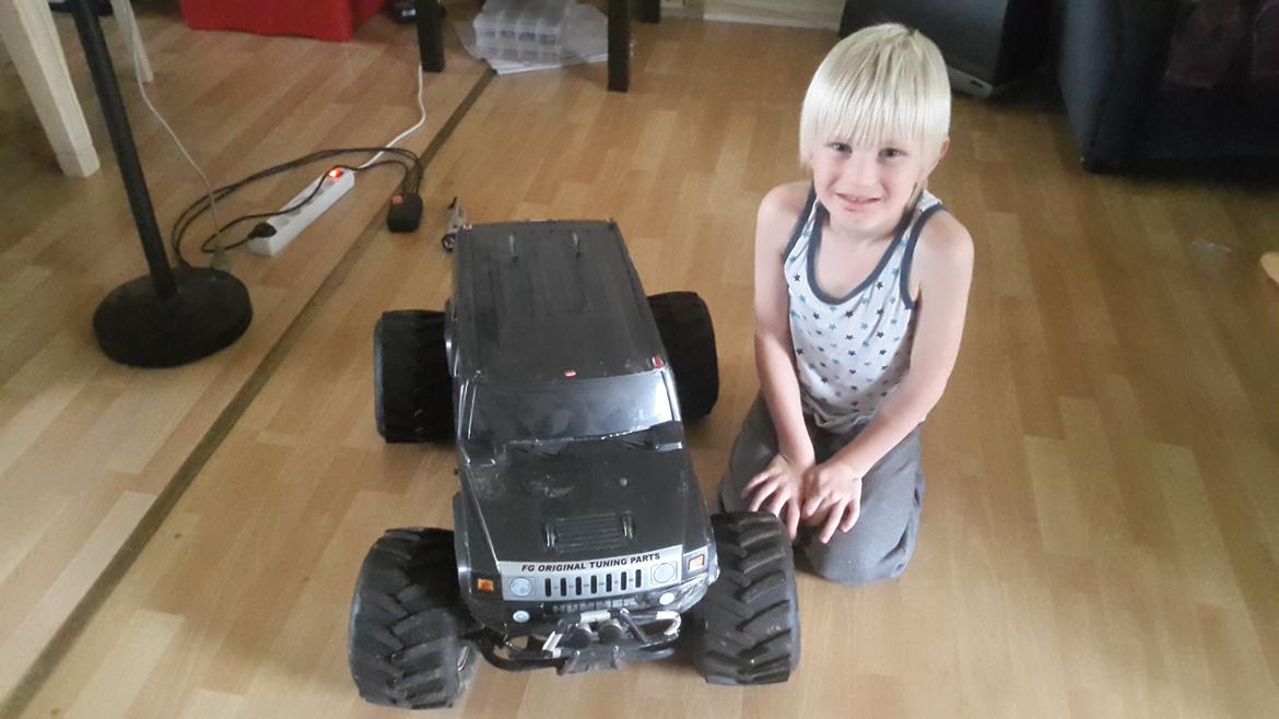 Off-Roader FG MONSTER HUMMER benzin billede 14