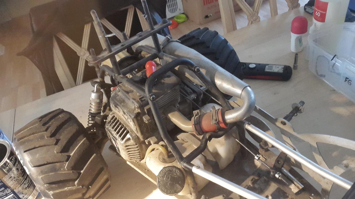 Off-Roader FG MONSTER HUMMER benzin billede 26