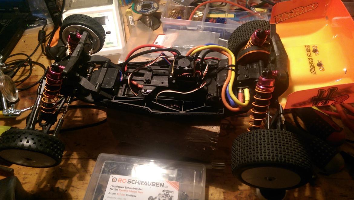 Buggy Hobao Hyper H2 2WD pro kit billede 5