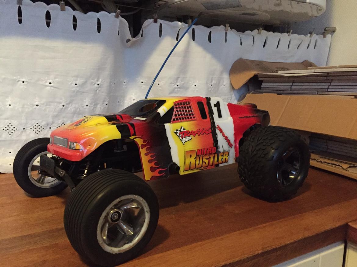 Off-Roader Traxxas nitro rustler billede 2