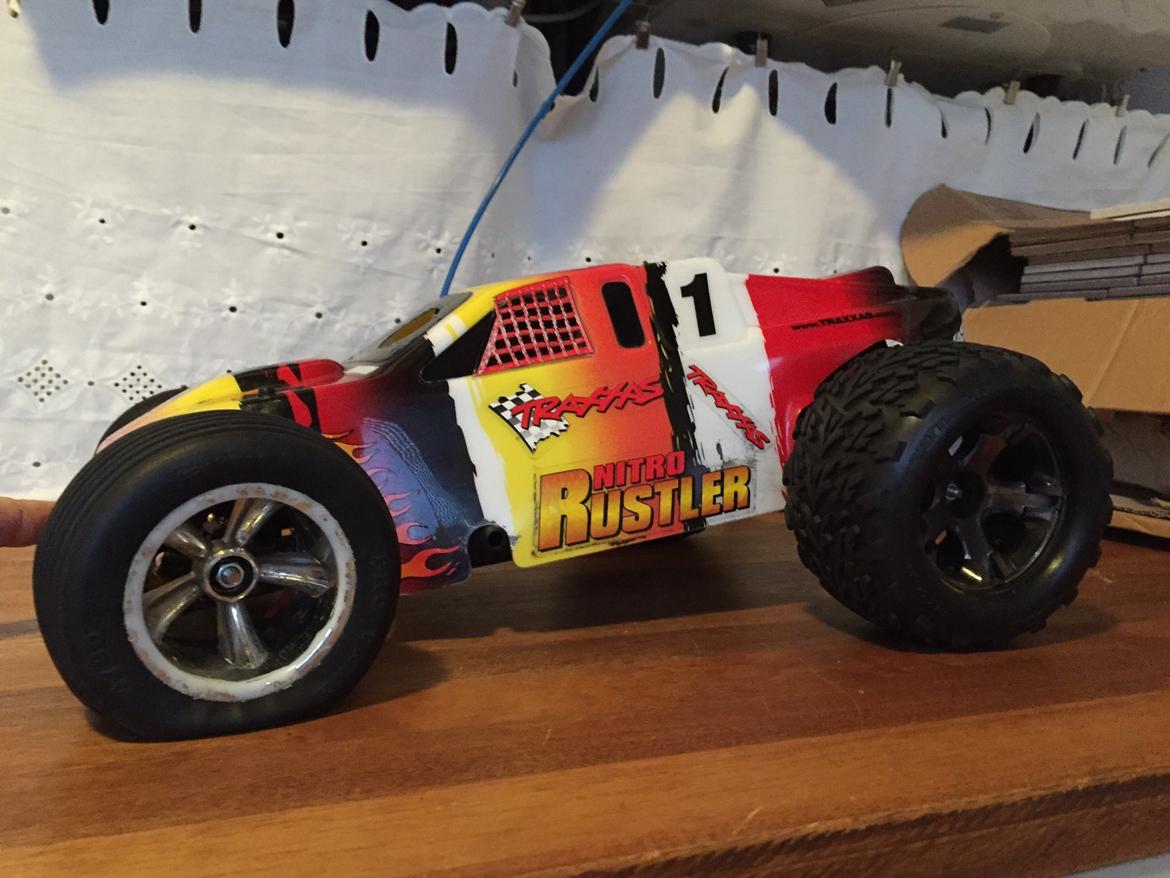 Off-Roader Traxxas nitro rustler billede 3