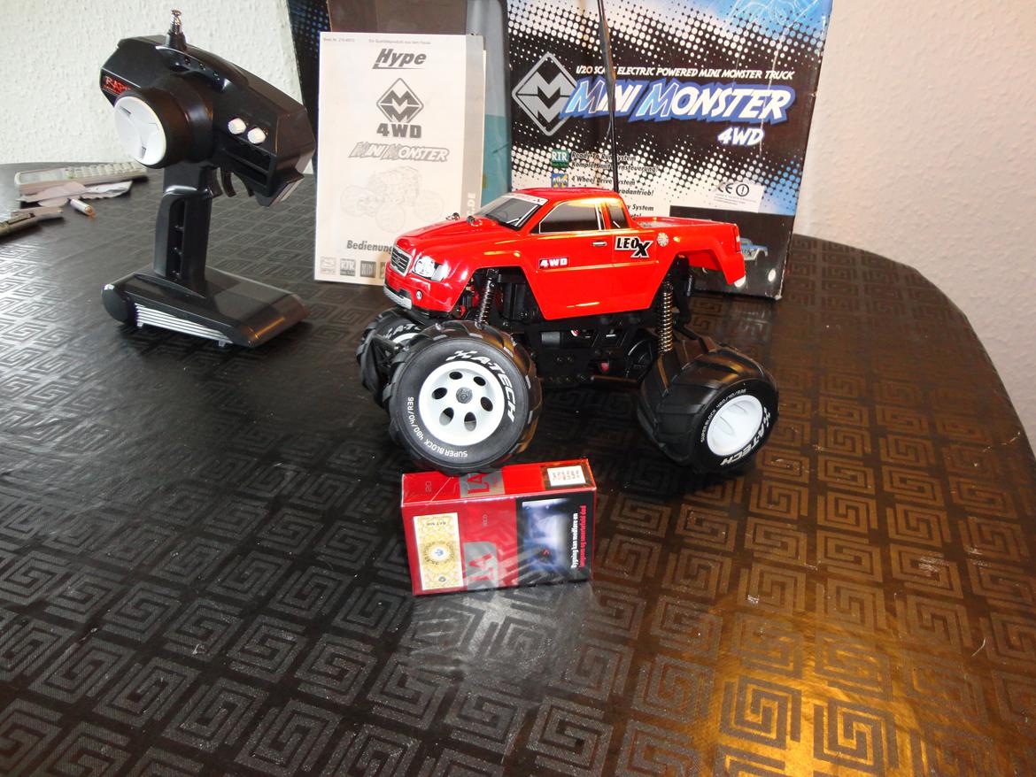 Truck A-TECH Leo X 4WD mini monster  billede 7