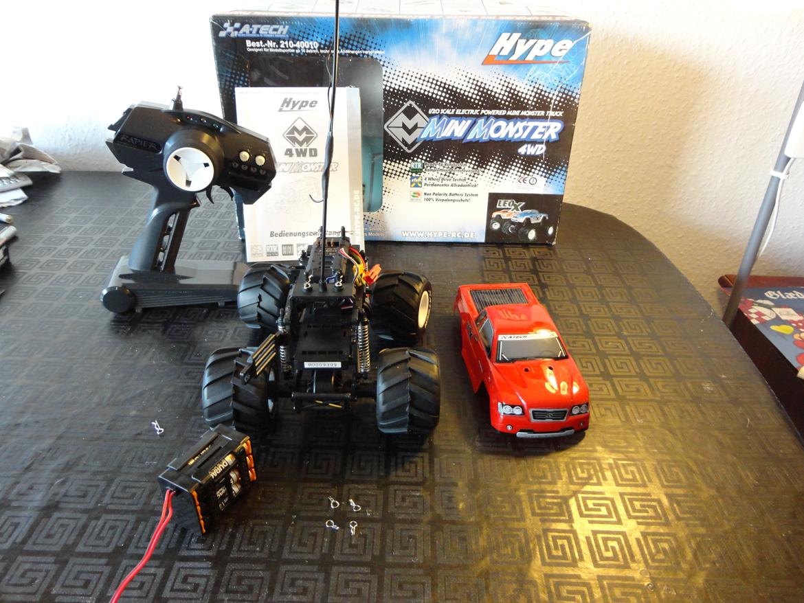Truck A-TECH Leo X 4WD mini monster  billede 17