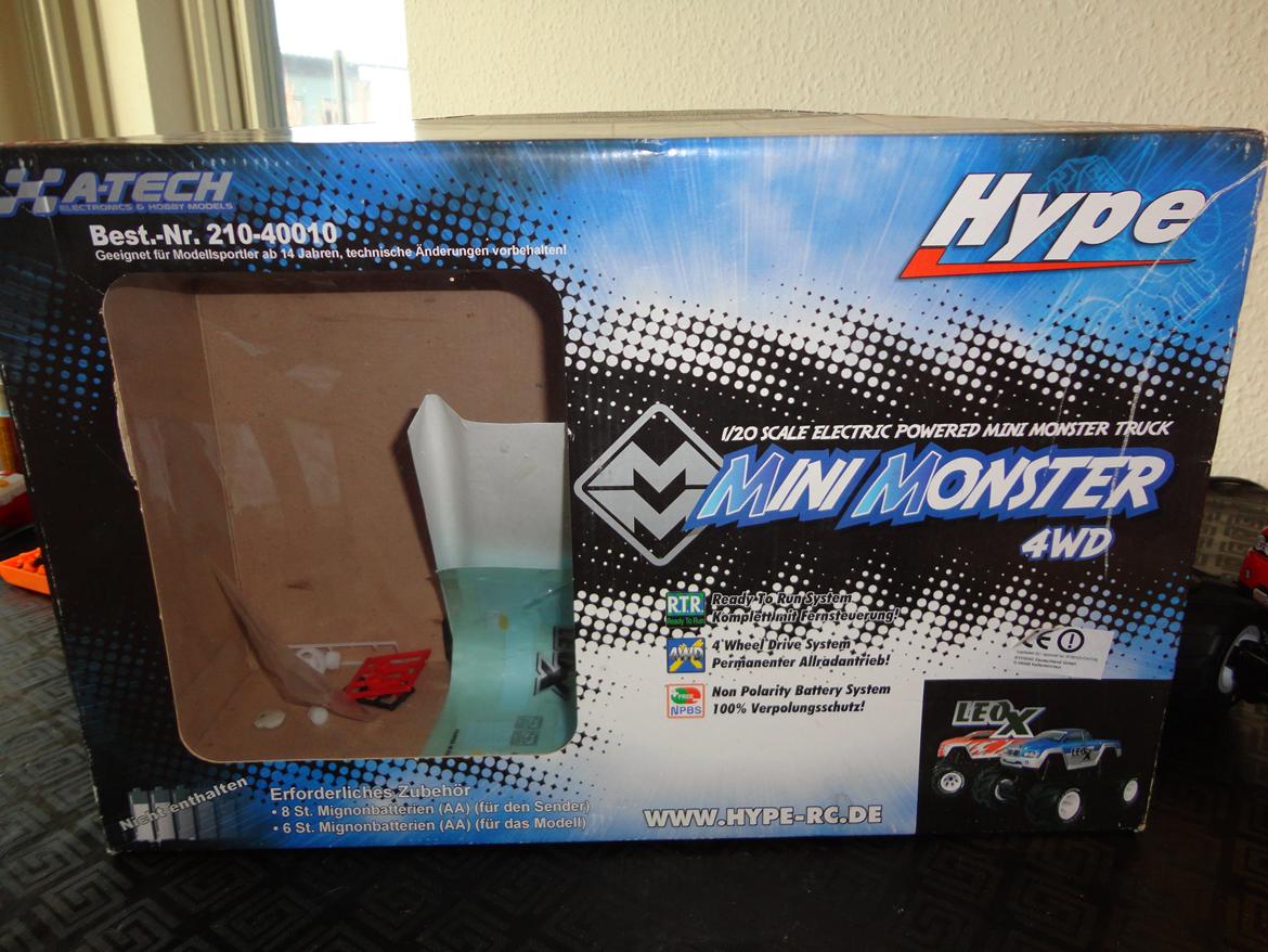 Truck A-TECH Leo X 4WD mini monster  billede 20