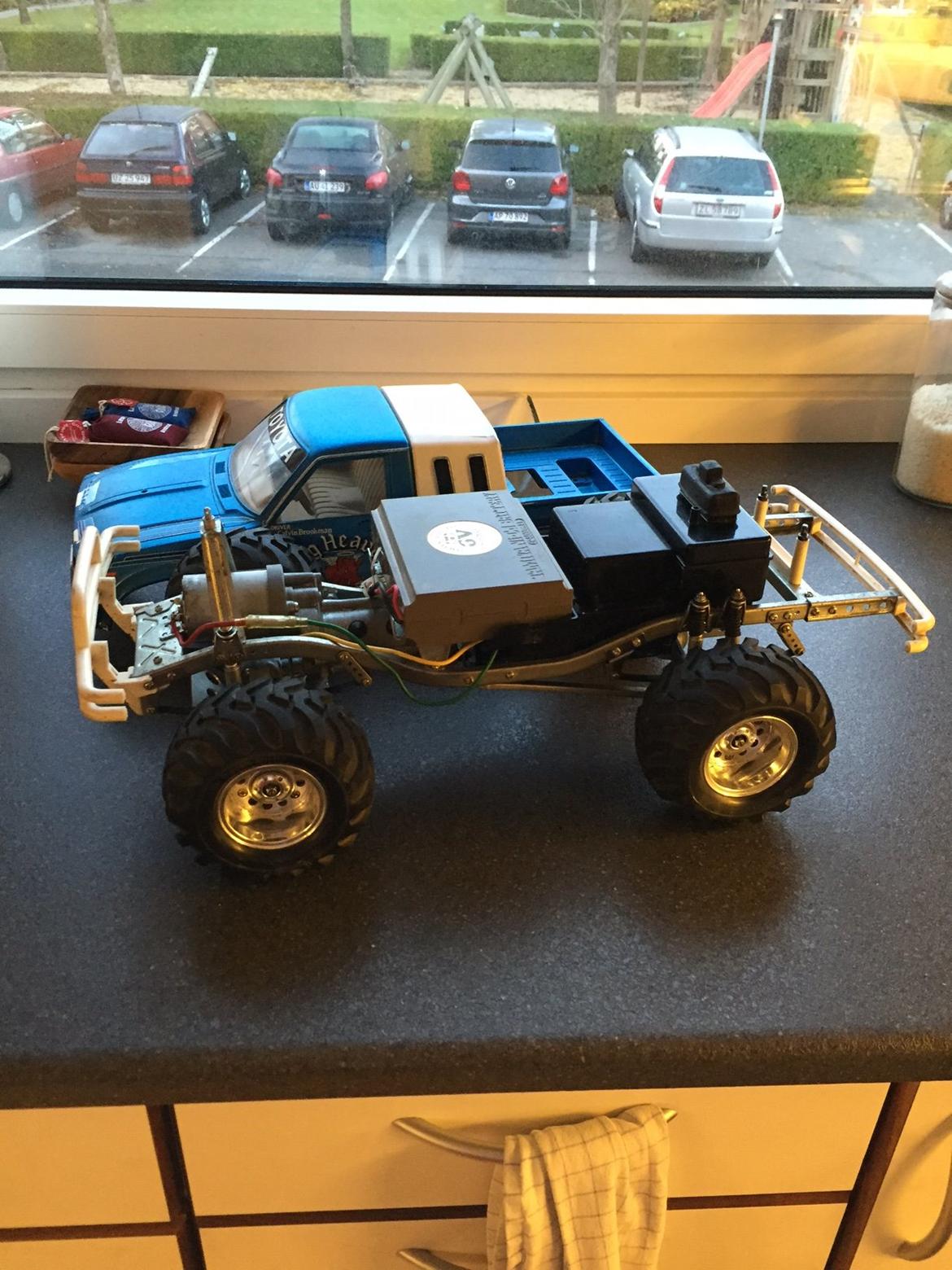 Off-Roader Tamiya Toyota 4x4 Pickup Bruser 58048 billede 4