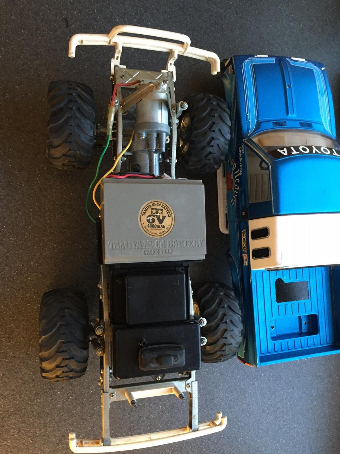 Off-Roader Tamiya Toyota 4x4 Pickup Bruser 58048 billede 5