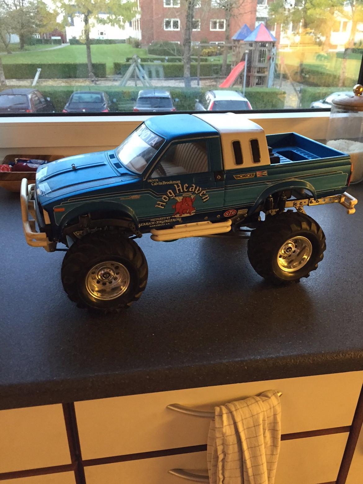 Off-Roader Tamiya Toyota 4x4 Pickup Bruser 58048 billede 3