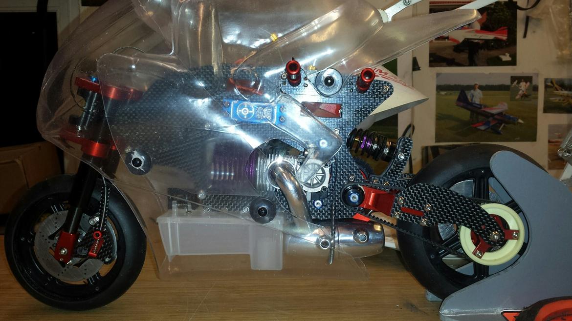 Motorcykel RG EV5 LIPO/ NITRO billede 3