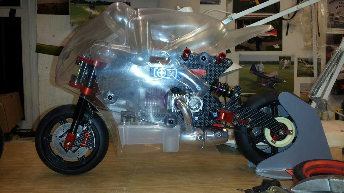 Motorcykel RG EV5 LIPO/ NITRO billede 5