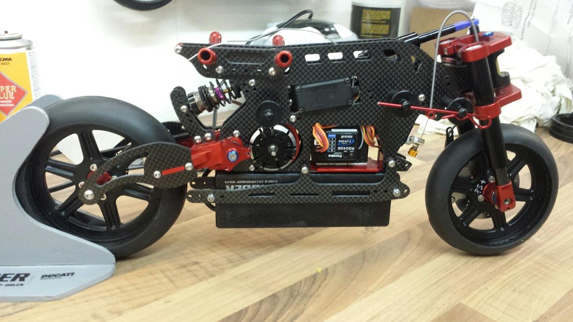 Motorcykel RG EV5 LIPO/ NITRO billede 7
