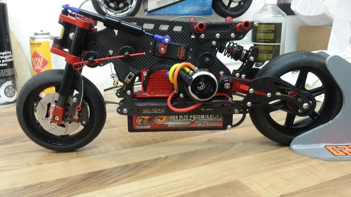 Motorcykel RG EV5 LIPO/ NITRO billede 8