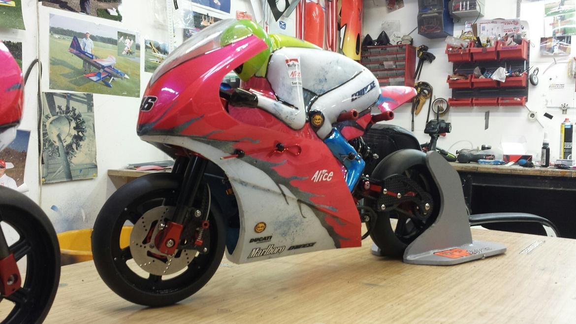 Motorcykel RG EV5 LIPO/ NITRO billede 11