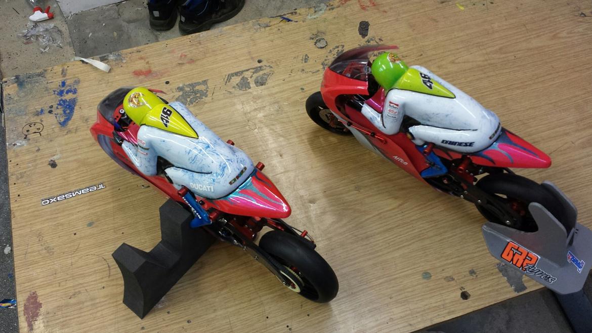 Motorcykel RG EV5 LIPO/ NITRO billede 14