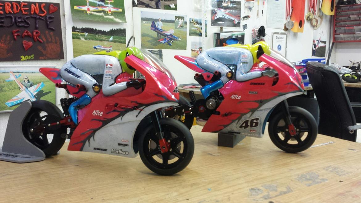 Motorcykel RG EV5 LIPO/ NITRO billede 15