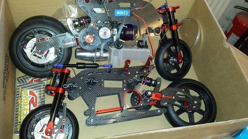 Motorcykel RG EV5 LIPO/ NITRO billede 17