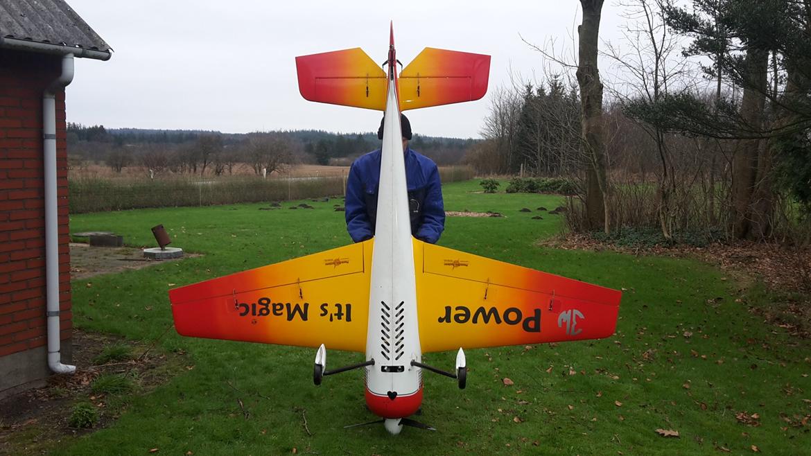 Fly CARF Yak 55SP 2,6 m (SOLGT) billede 6