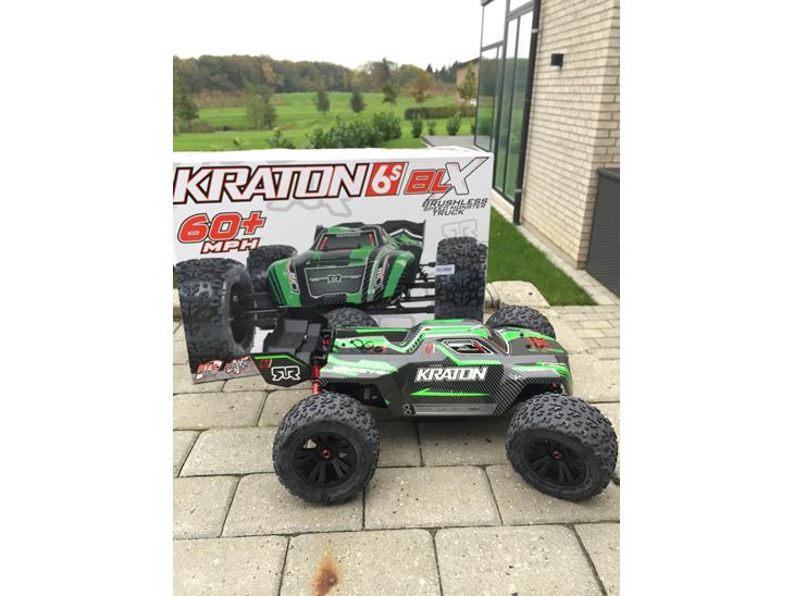 Off-Roader Arrma Kraton 6S 4WD BLX Monster Truggy SOLGT billede 1