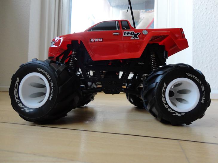 Truck A-TECH Leo X 4WD mini monster  billede 1