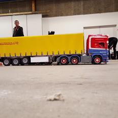 Lastbiler Tamiya Scania (Hanstholm Container transport) 