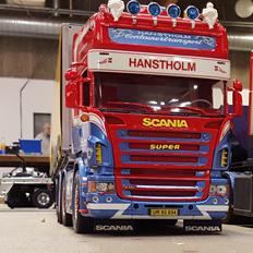 Lastbiler Tamiya Scania (Hanstholm Container transport) 