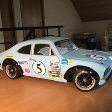 Bil Tamiya TT-01 Opel kadett b coupé 