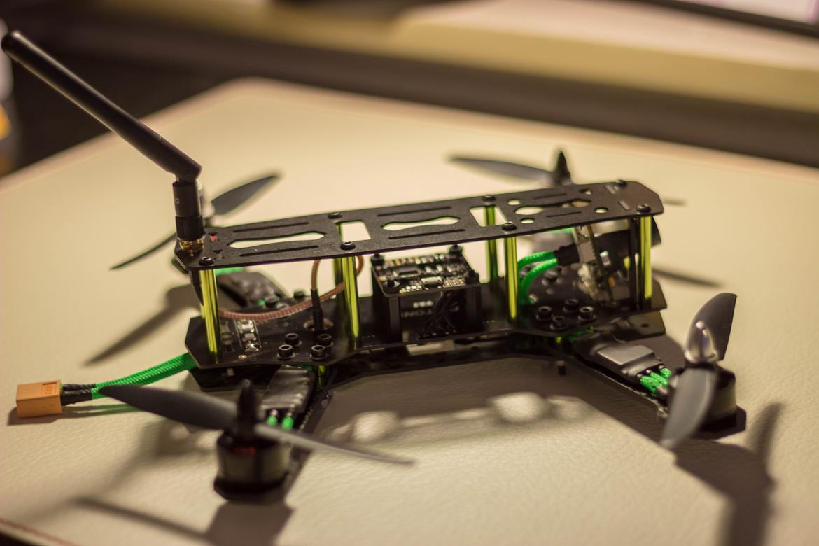Multirotor ZMR250 fpv racer billede 2
