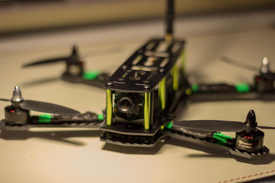 Multirotor ZMR250 fpv racer billede 3