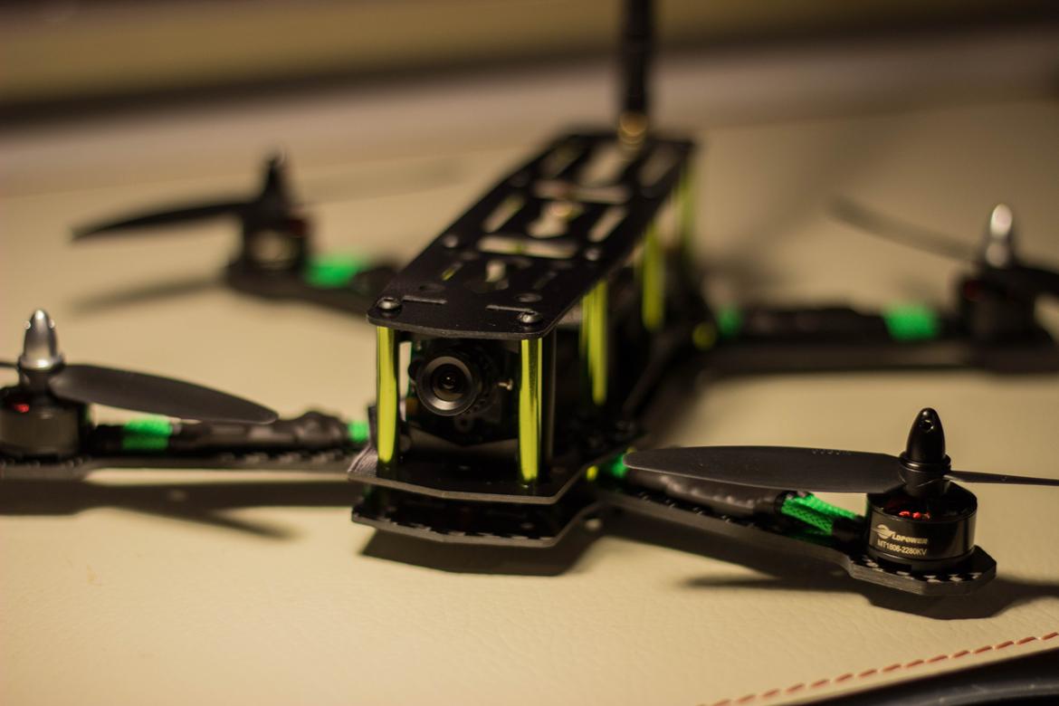 Multirotor ZMR250 fpv racer billede 4