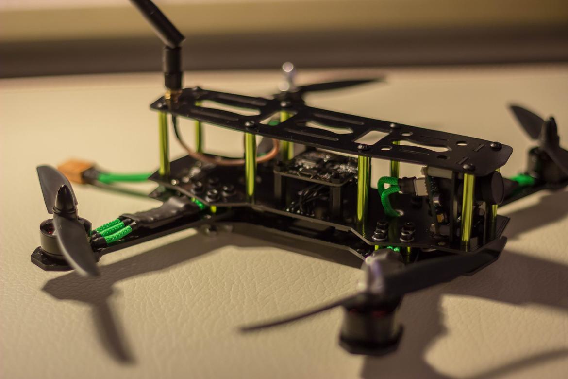 Multirotor ZMR250 fpv racer billede 1