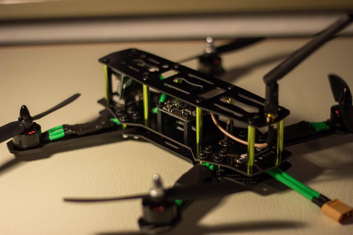 Multirotor ZMR250 fpv racer billede 6