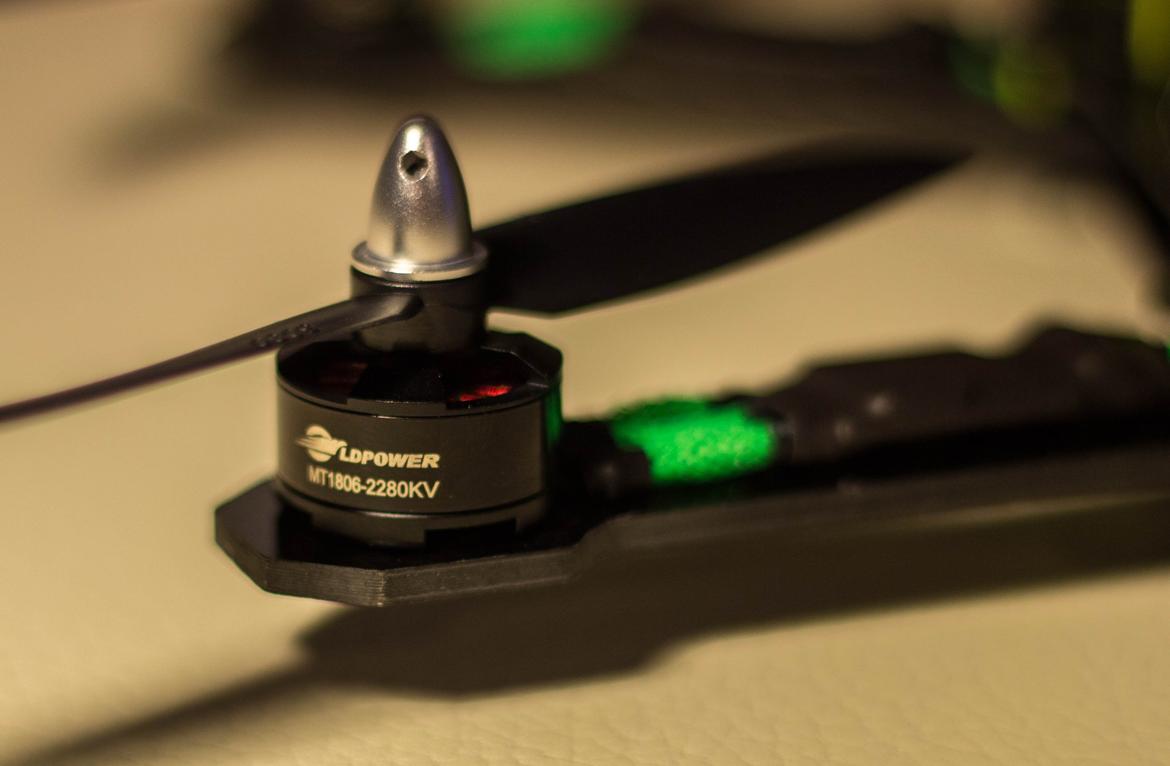 Multirotor ZMR250 fpv racer billede 8