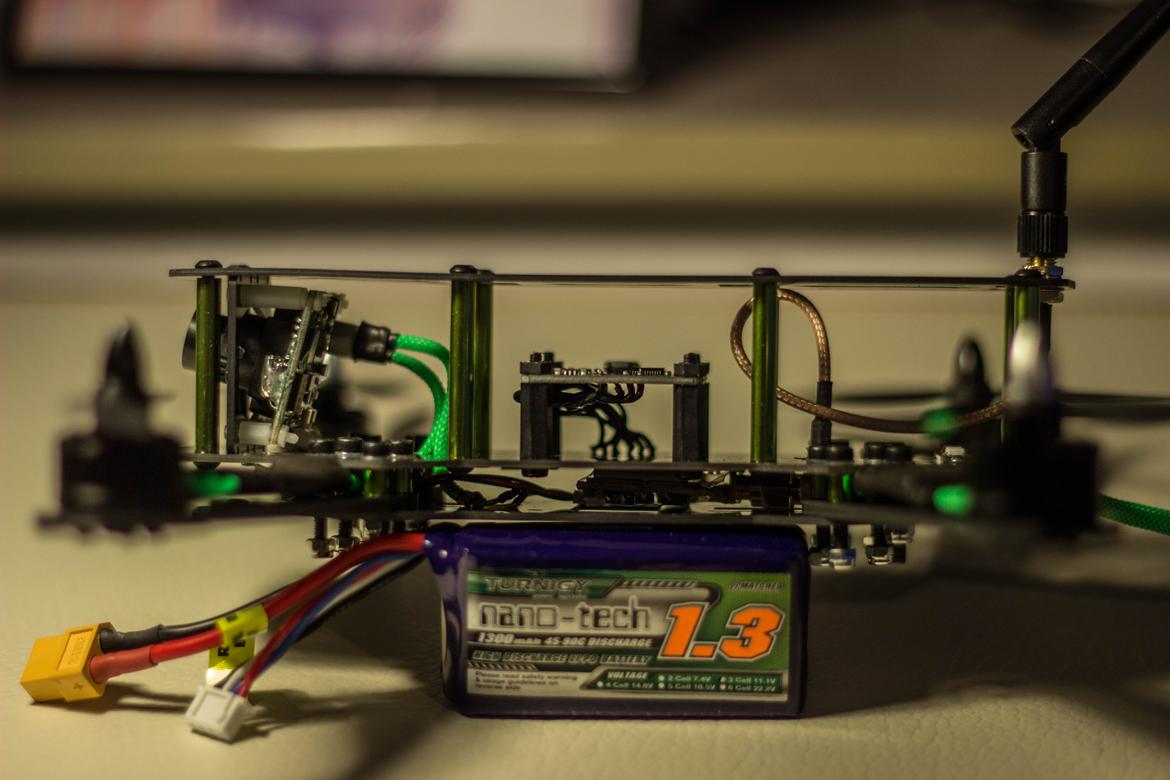 Multirotor ZMR250 fpv racer billede 5