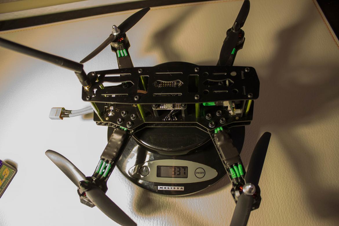 Multirotor ZMR250 fpv racer billede 10