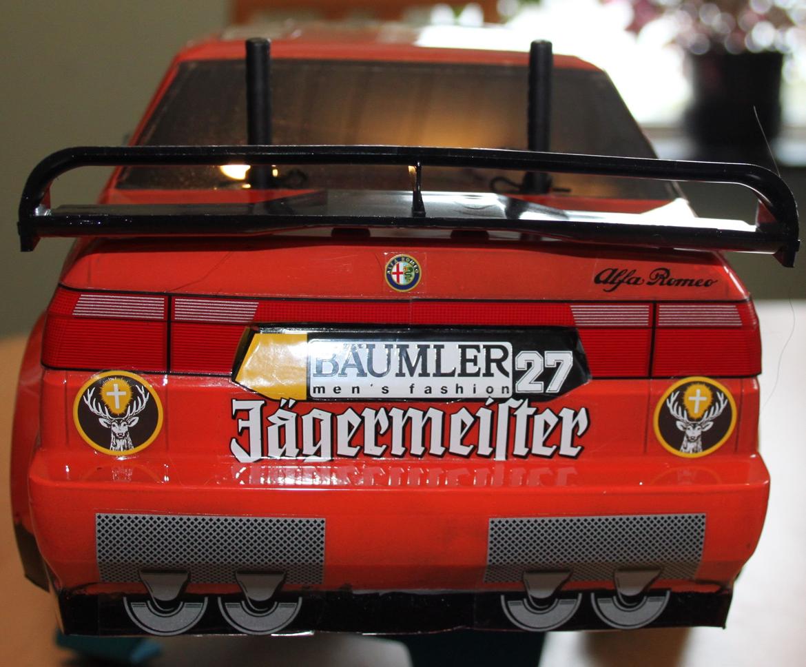 Bil TAMIYA Alfa Romeo 155 V6 - Jagermeister - TT-02 billede 5