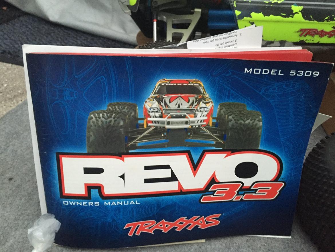 Off-Roader Traxxas revo 3.3 5309 - org manualos.   billede 16