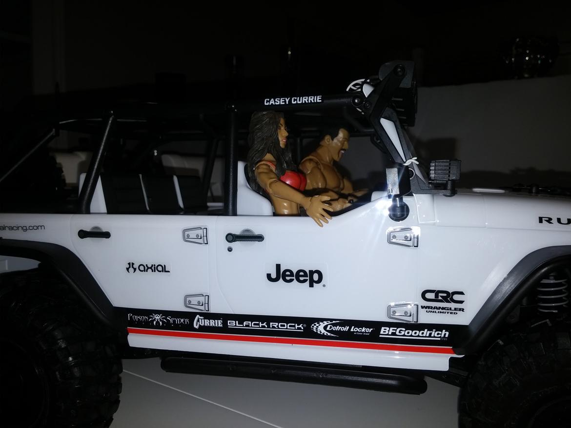 Bil Axial Scx10 Jeep Wrangler C/R Edition (Solgt) billede 6