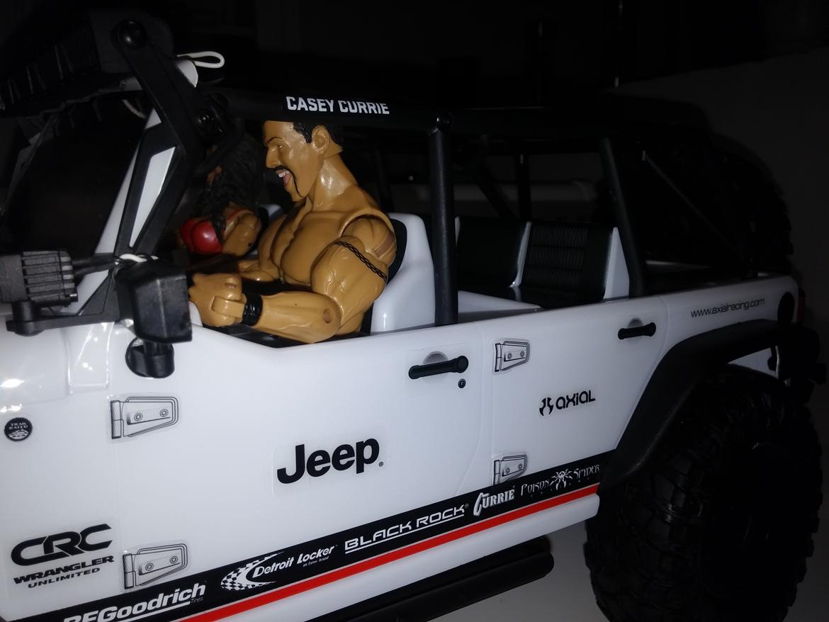 Bil Axial Scx10 Jeep Wrangler C/R Edition (Solgt) billede 9