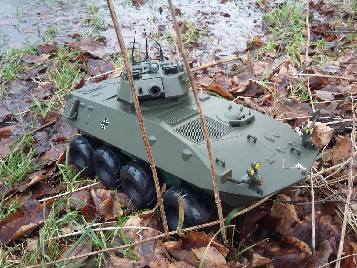 Militær Armored car (Solgt) billede 9